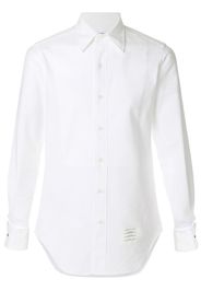 Button-Down Pique Tux Shirt