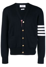 Thom Browne 4-Bar Milano Stitch Cardigan - Blue