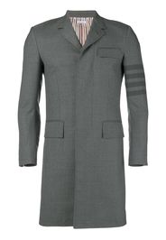 Thom Browne 4-Bar High-Armhole Chesterfield - Grey