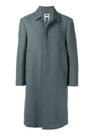 Thom Browne Relaxed Cashmere Bal Collar Overcoat - Grey