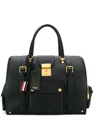 Thom Browne Exclusive Deerskin Mr. Thom Backpack - Black