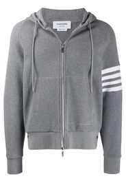 4-Bar Stripe Zip-up Hoodie