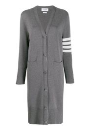 4-Bar Milano Long V-Neck Cardigan