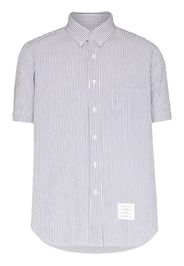 striped cotton seersucker shirt