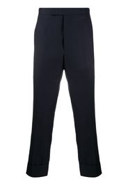 super 120s twill classic backstrap trousers