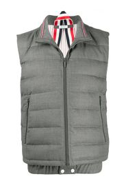 down-filled twill ski vest