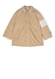 Thom Browne button-up bomber jacket - Neutrals