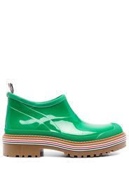 Thom Browne round toe boots - Green