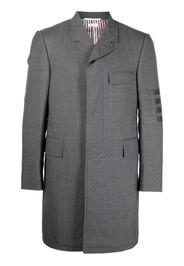 Thom Browne 4-Bar Stripe elongated blazer - Grey