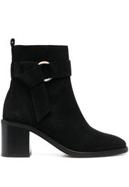 Tila March Lea suede 80mm ankle boots - Black