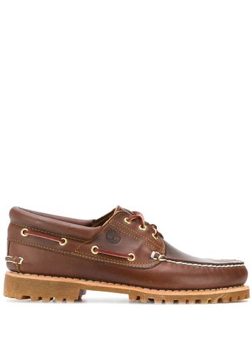 Timberland chunky sole boat shoes - Brown