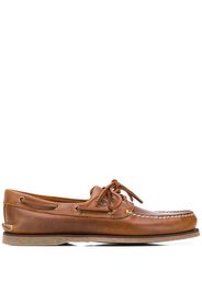 lace-up boat shoes