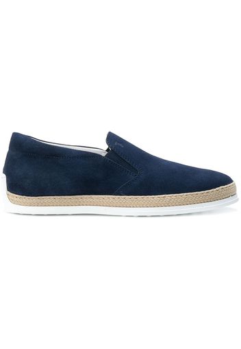 Tod's slip-on espadrilles - Blue