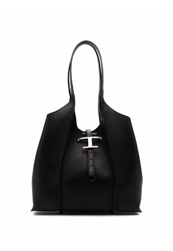 Tod's Timeless leather shopping bag - Black