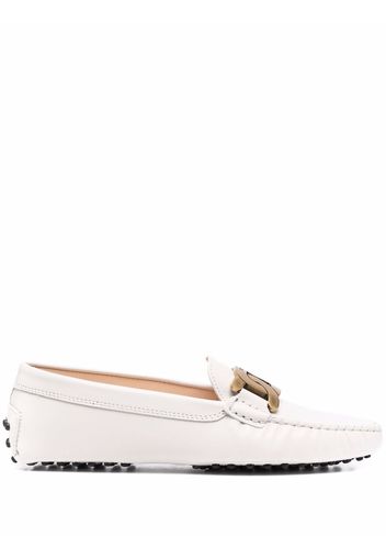 Tod's Kate flat loafers - White
