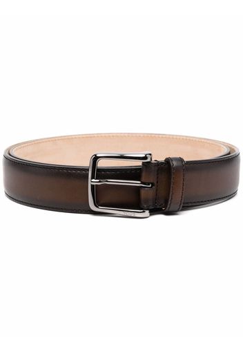 Tod's metal buckle belt - Brown