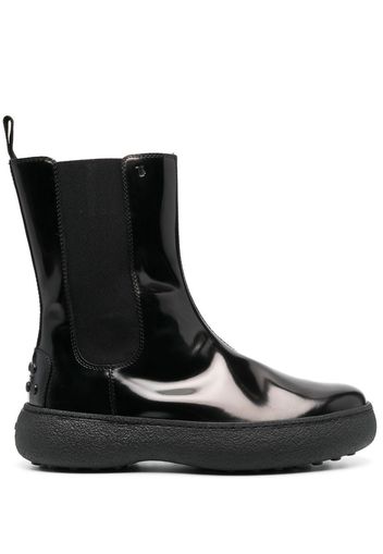 Tod's elasticated ankle boots - Black