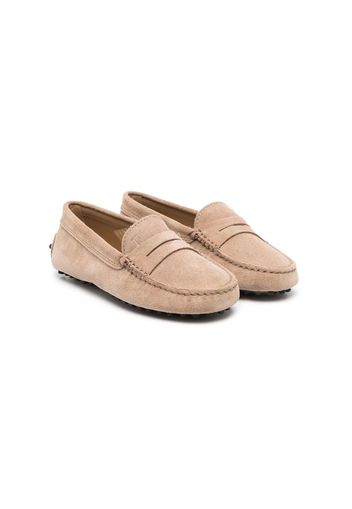 Tod's Kids Gommino driving shoes - Neutrals