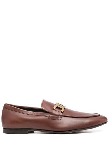 Tod's Kate chain-detail loafers - Brown