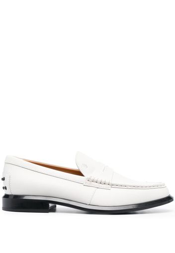 Tod's leather penny loafers - B015 BIANCO