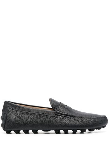 Tod's leather moccasin loafers - Black