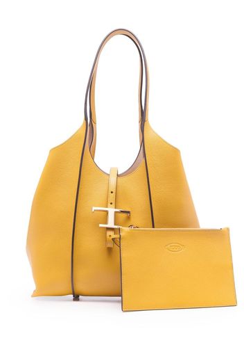 Tod's small T Timeless tote bag - Yellow