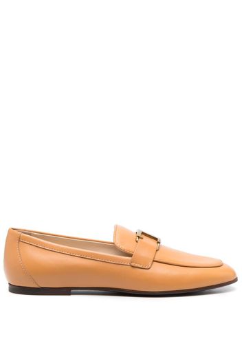 Tod's T Timeless leather loafers - Brown