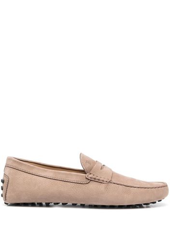 Tod's Gommino suede loafers - Neutrals