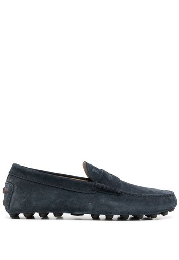 Tod's Gommino stud-sole loafers - Blue