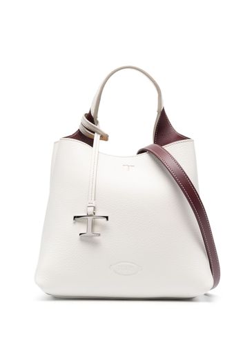 Tod's mini T Timeless tote bag - White