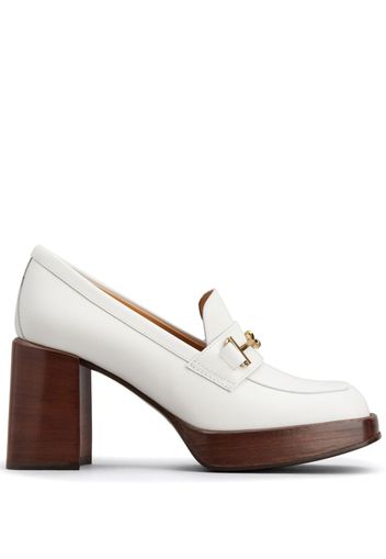 Tod's 90mm leather pumps - White