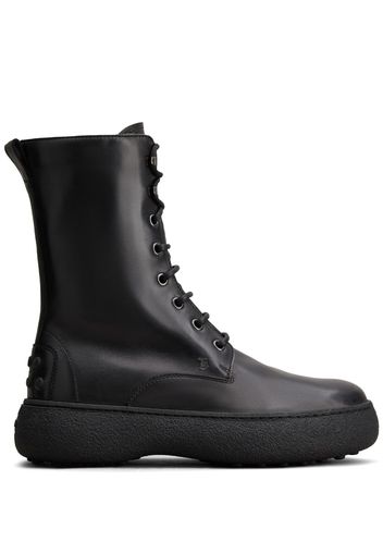 Tod's W. G. lace-up boots - Black