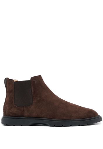 Tod's Tronchetto suede boots - Brown