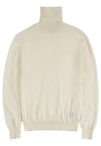 Tod's knitted turtleneck jumper - White