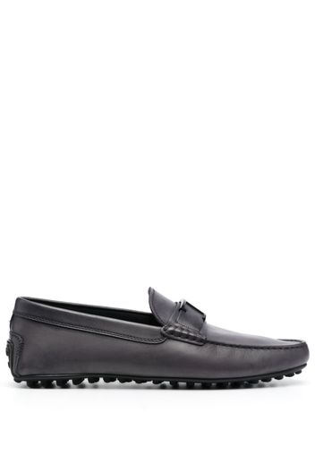 Tod's T-Timeless City leather loafers - Grey