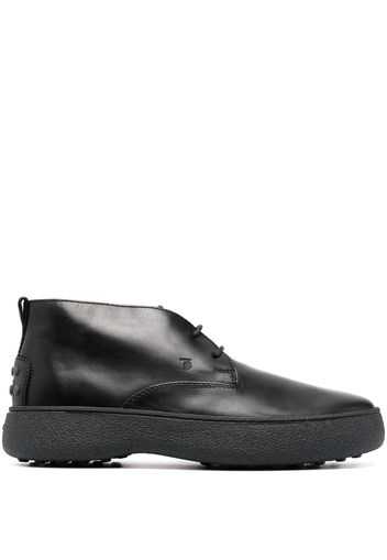 Tod's W. G. Desert leather boots - Black