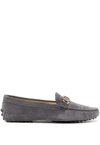 Tod's Gommino suede loafers - Grey