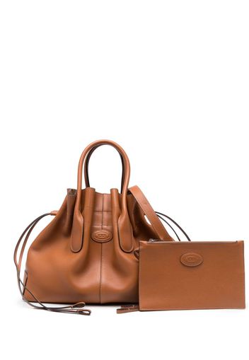 Tod's Di Bag leather tote bag - Brown