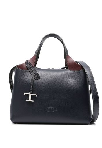 Tod's medium Boston leather tote bag - Blue