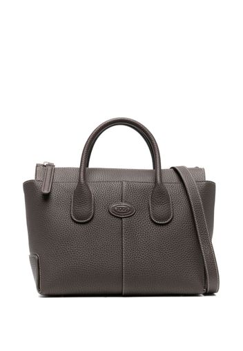 Tod's larger Di leather tote bag - Brown