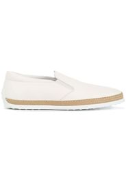 Tod's slip-on espadrilles - White