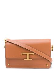 mini T logo satchel