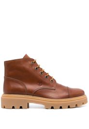 Tod's lace-up ankle boots - Brown