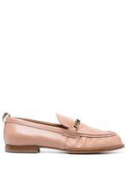 Tod's logo chain-link loafers - Neutrals