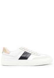 Tod's logo-stamp low-top sneakers - White