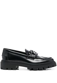 Tod's Kate leather loafers - Black