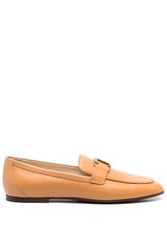 Tod's T Timeless leather loafers - Brown