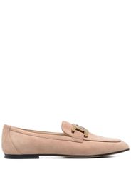 Tod's engraved chain-link loafers - Neutrals