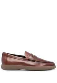 Tod's leather penny loafers - Brown