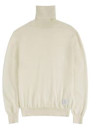 Tod's knitted turtleneck jumper - White